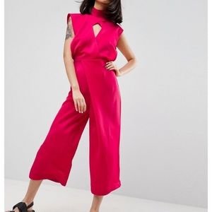 ASOS Neon pink jumpsuit